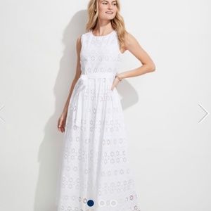 Vineyard Vines Eyelet Maxi Dress